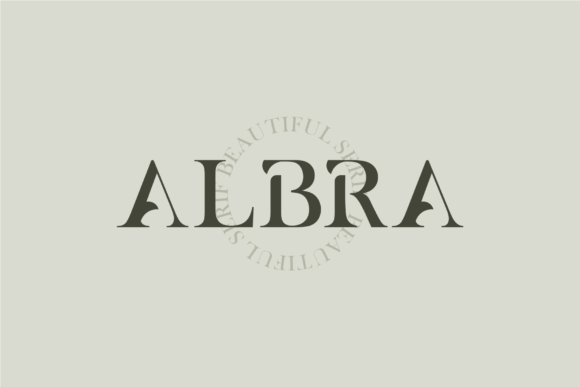 Albra: A Bold Serif Font for Web Design
