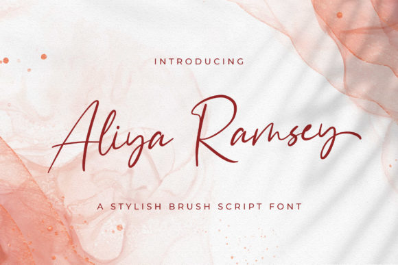 Aliya Ramsey: The Elegant Script Font for Marketers