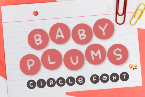 Baby Plums: A Cute Decorative Font for Crafters