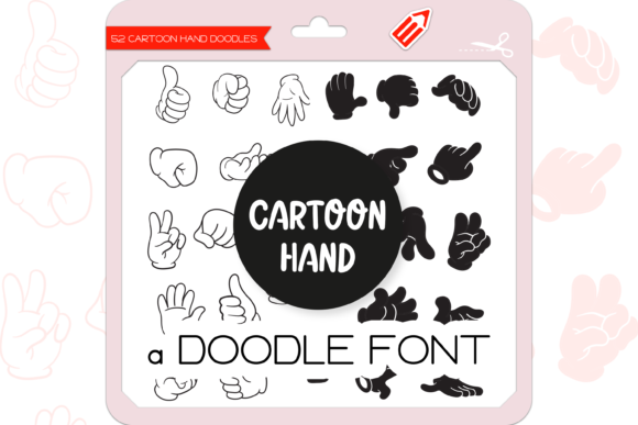 Cartoon Hand: A Trendy Dingbats Font for Branding