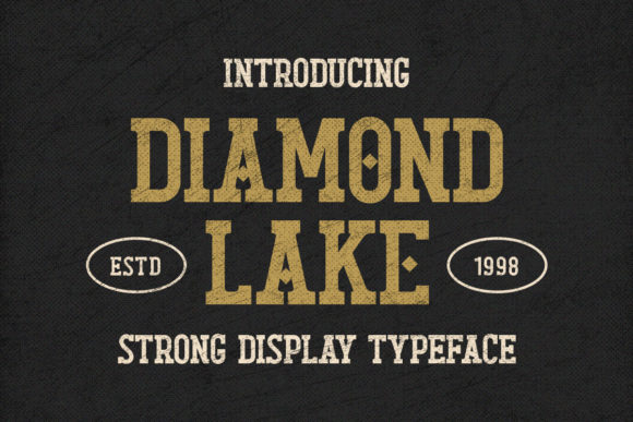 Diamond Lake: A Premium Serif Font for Elegant Design