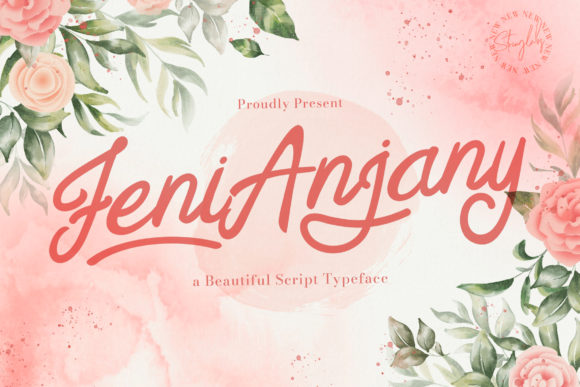 Feny Anjany: A Review of This Elegant Script Typeface