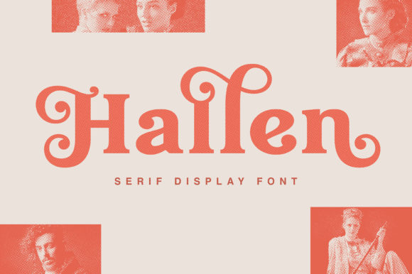 Hallen: A Bold Serif Font for Distinct Branding