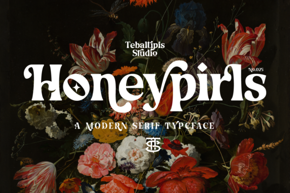 Honeypirls: A Bold Serif Font for Makers