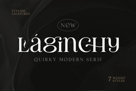Laginchy: A Bold Serif Font for Campaigns
