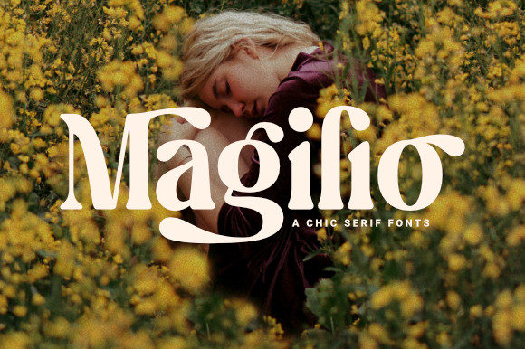 Magilio: A Chic Serif Font for Editorial Design