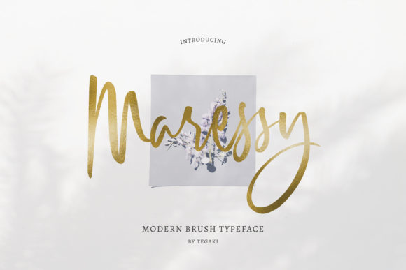 Maressy: A Light Handwritten Font for Luxury Branding