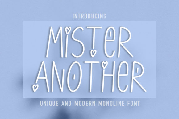 Mister Another: A Neat Handwritten Font for Makers