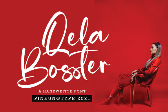 Qela Bosster: A Review of an Elegant Handwritten Font