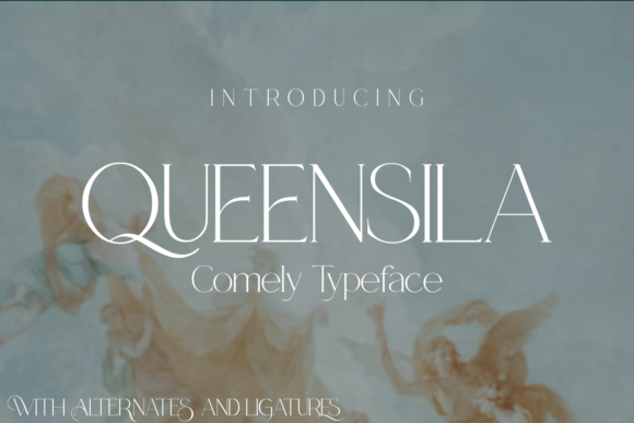 Queensila: An Elegant Serif Font for Makers