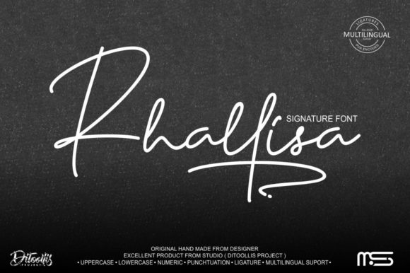 Rhallisa: A Stylish Script Handwritten Font Review