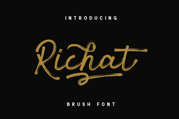 Richat: The Elegant Script Font for Small Business Branding