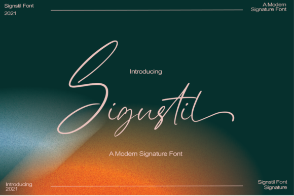 Sigustil: A Premium Handwritten Font for Editors