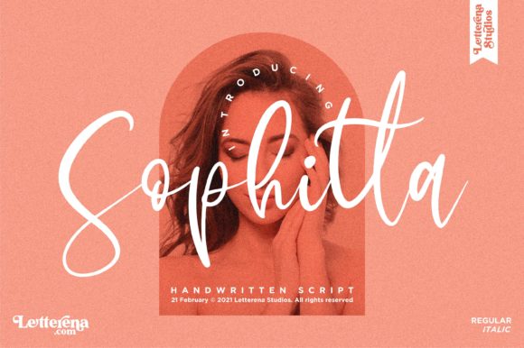 Sophitta: A Luxury Handwritten Font for Makers