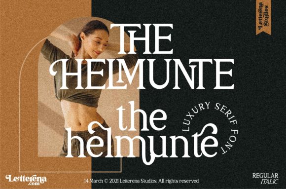 The Helmunte: A Bold Serif Font for Business