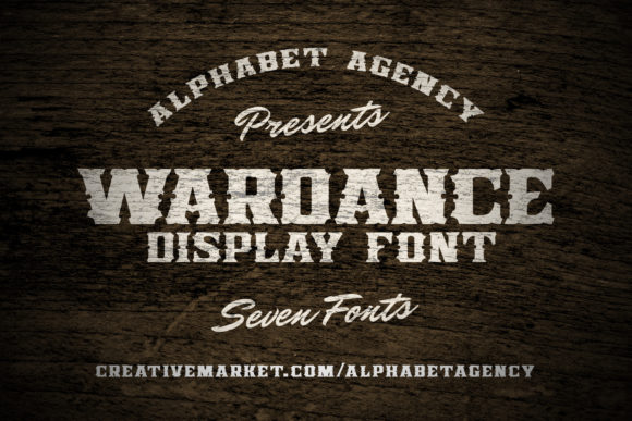 Wardance Family: A Bold Serif for Digital Brands